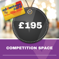 Advantage Card Competition space £195